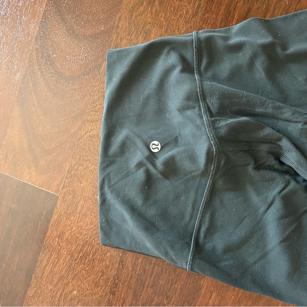 Blue/gray lululemon align leggings size 2